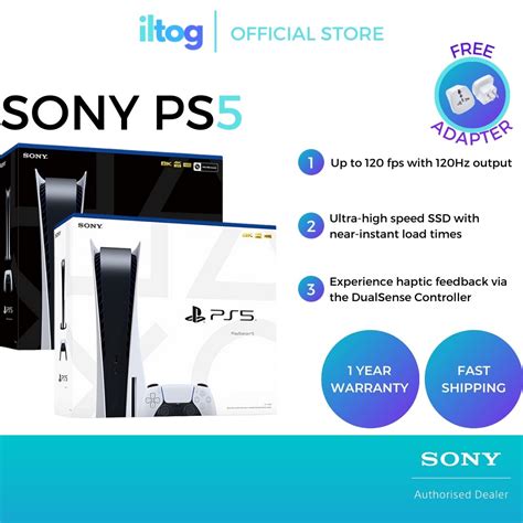 Sony Playstation Ps Disc Digital Edition Ready Stock Sealed