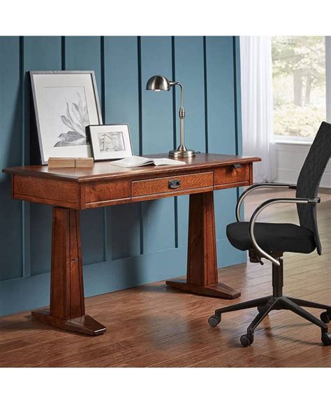 Amish Grant Houston Sit To Stand Desk Deutsch Furniture Gallery