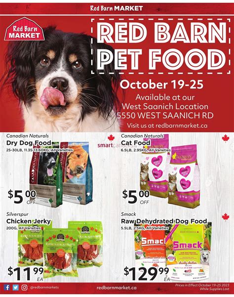 Red Barn Market Flyer October 19 To 25