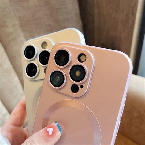 Mag Safe Magnetic Tpu Case For Iphone Pro Max Camera Lens