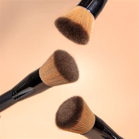 Palladio Brocha Plana Kabuki Brocha De Maquillaje Profesional Para