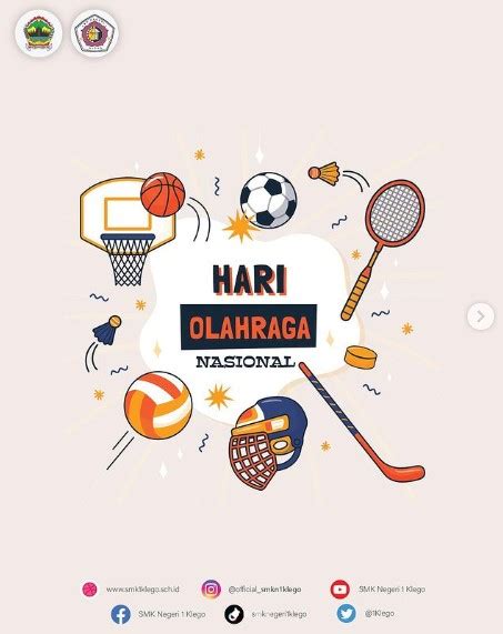 Selamat Hari Olahraga Nasional SMK NEGERI 1 KLEGO