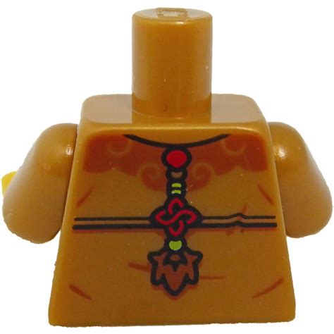 Lego Man In Dragon Costume Minifig Torso Brick Owl