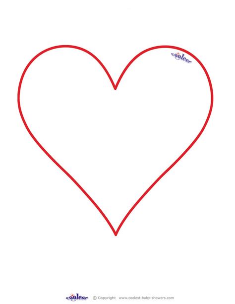 The Heart Blank Image - ClipArt Best