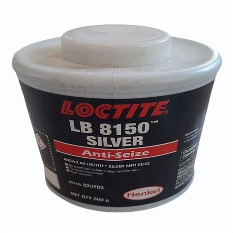 Aerosol Loctite Lb 8150 Silver Anti Seize Packaging Size 500gram Jar