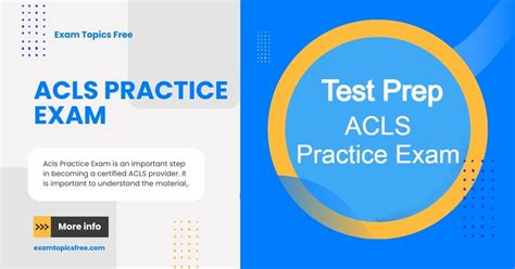 ACLS Practice Exam Is Essential For Healthcare Professionals