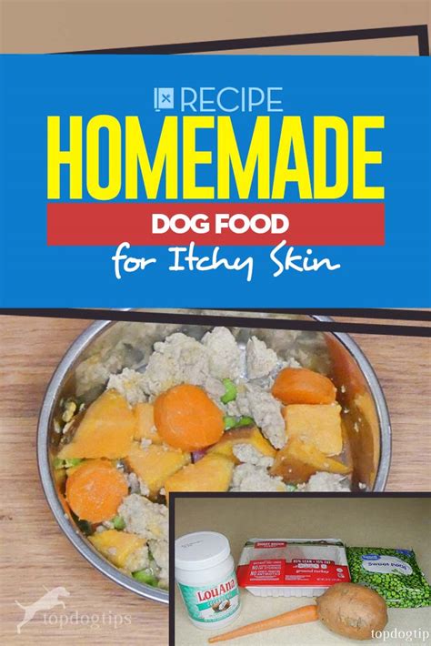 Recipe Homemade Dog Food For Itchy Skin And Skin Allergies In Dogs