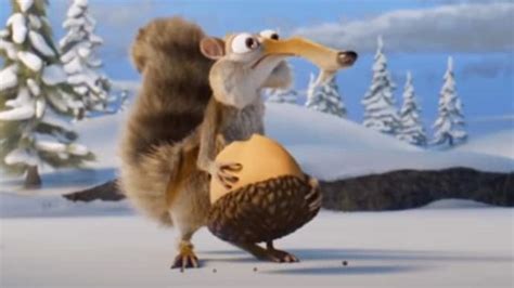 Ice Age’s ‘unlucky squirrel’ finally gets his acorn in a happy farewell ...