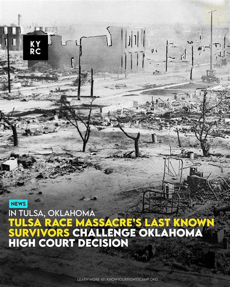 Tulsa Race Massacres Last Known Survivors Challenge Oklahoma High