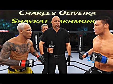 UFC 4 Charles Oliveira Vs Shavkat Rakhmonov Superb UFC MMA