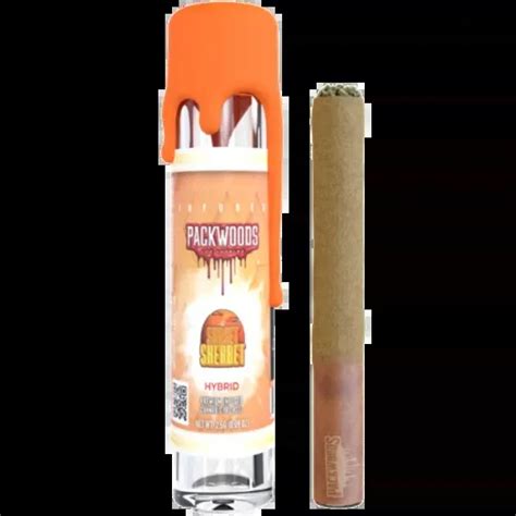 Product Packwoods Infused Pre Roll Blunt Classic Sunset Sherbert 2 5g