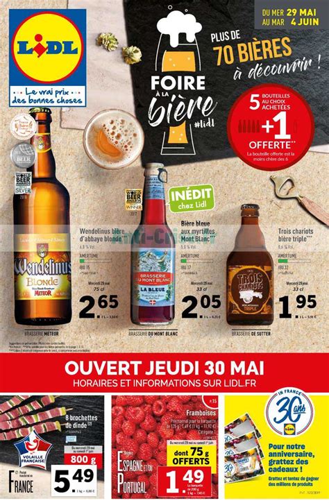 Anti Crise Fr Catalogue Lidl Du Mai Au Juin Foire La