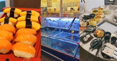 Sushi Dim Sum Udang Dan Ketam Segar Makan Sampai Puas Hati Di Hi Hotpot