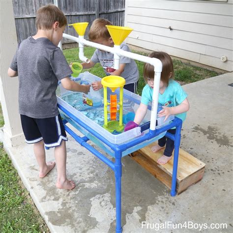 Diy Water Table For Kids Diy Woodworking Project