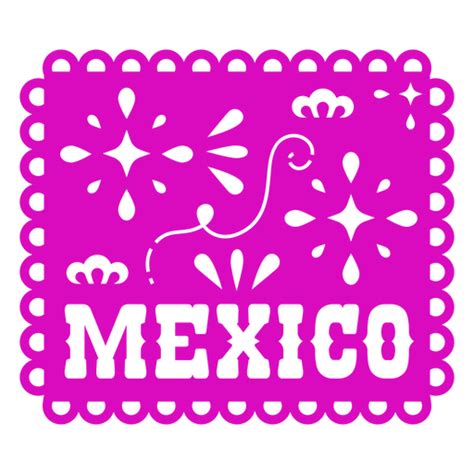 Mexiko Papel Picado Png Und Svg Design Für T Shirts