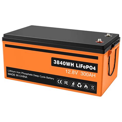 Buy 12v Lithium 300ah Lifepo4 Deep Over 4000 Cycles Battery Built In