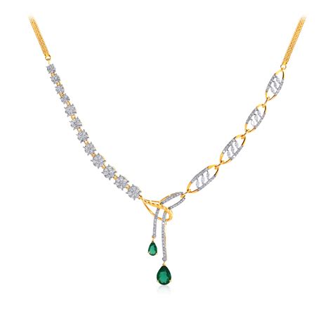 Shop Shiny Brilliance Diamond Necklace from Senco Gold