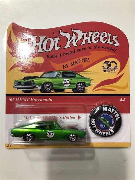 Hot Wheels Th Anniversary HEMI Barracuda Hobbies Toys Toys Games On Carousell