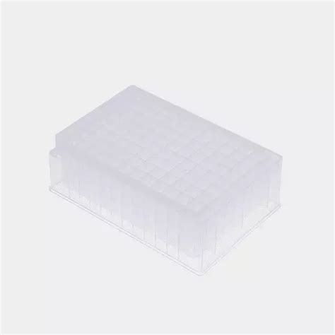 2 2 Ml Transparent Square Deep Well Plate PP U Bottom Pulse