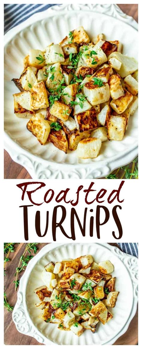 Easy Roasted Turnips Recipe Delicious Little Bites Turnip Recipes