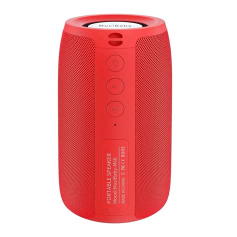 Bluetooth Speakers MusiBaby Speaker Outdoor Portable Waterproof