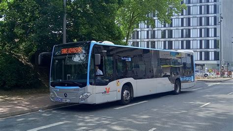 Ligne 95 20 LACROIX Voyage à bord d un Mercedes Benz Citaro C2 IDFM n