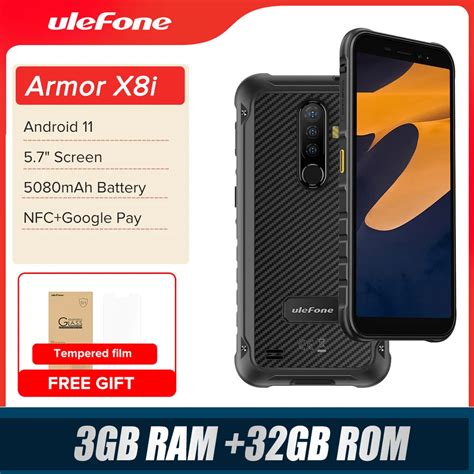 Ulefone Armor X8i Smartphone Android Robusto Imperme Vel Nfc 3gb 32gb 5