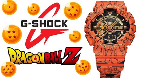 Gshock edición limitada de Dragon Ball Z GA110JDB un reloj para