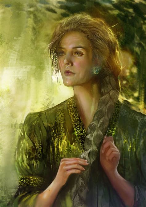 ArtStation - Alerie Tyrell, Bella Bergolts | Asoiaf art, Art, Game of