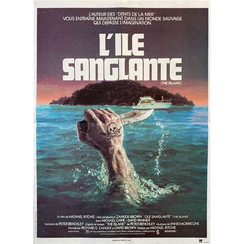 Affiche De Film Fran Ais De L Ile Sanglante X Cm