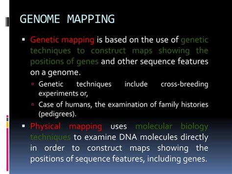 Gene mapping ppt