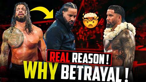 Real Reason Why Jimmy Uso Betray Jey Uso Roman Reigns Future