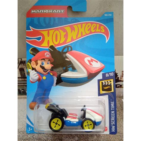 Hot Wheels Standard Kart Mario Shopee Brasil