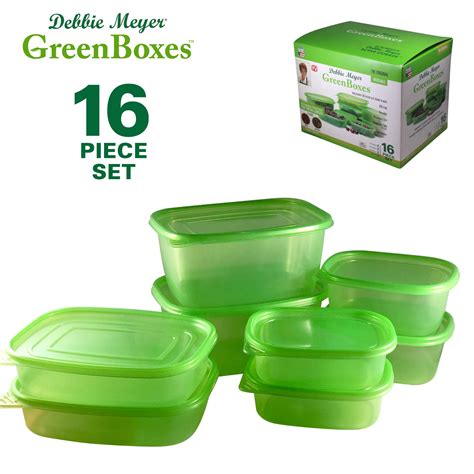 HOLIDAY SALE Debbie Meyer Green Boxes Food Storage Containers 16-Piece Set USA | eBay