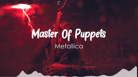 Metallica Master Of Puppets Lyrics Hour Youtube Music