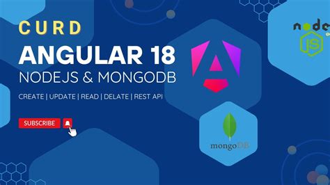 1 Angular Curd Operation Tutorial Nodejs Mongodb Rest Api Youtube