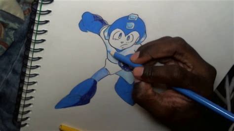 How To Draw Mega Man Youtube