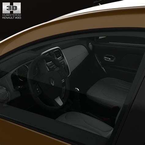 Interior renault logan 3D model | 1145892 | TurboSquid