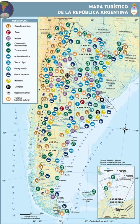 Mapa Tur Stico De Argentina Argentina Gifex