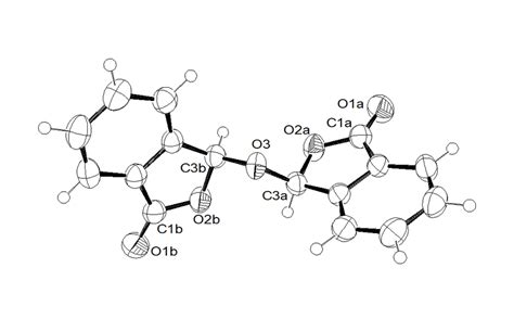 Thermal Ellipsoid Plot 50 Envelopes Of The Molecular Structure Of 5b