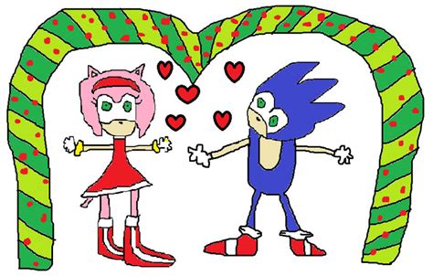 Sonic And Amy Get Married By Sonicthehendgehog On Deviantart