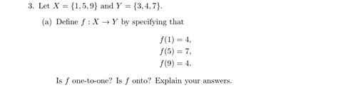 Let X 1 5 9 And Y 3 4 7 A Define F XY By Chegg