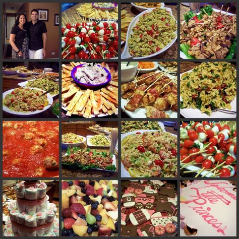 Baby Shower Food Menu