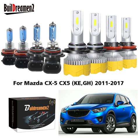 Buildreamen2 bombilla LED halógena para faro delantero de coche