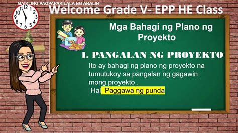 Paggawa Ng Plano Ng Proyekto Epp 5 Youtube