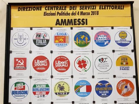 Elezioni Politiche I Simboli Ammessi Quelli Non Ammessi E Quelli Che