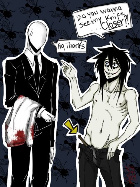 Jeff And Slender D By Trostlosigkeit On Deviantart