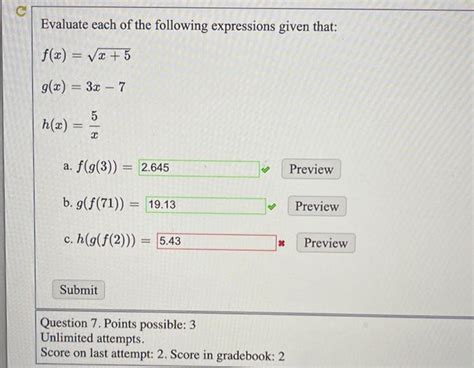 Solved Evaluate Each Of The Following Expressions Given Chegg