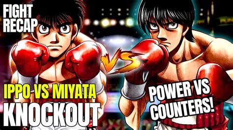 Ang Pagusbong Ng Isang Legend Knockout Ippo Makunouchi Vs Ichiro