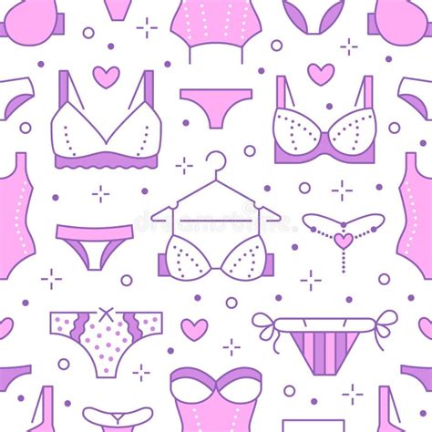 Types Of Panties Women Underwear Lingerie Stock Illustration Illustration Of Isolated